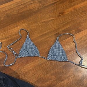 Skatie gingham Ella top